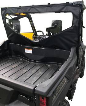 187574 Moose Racing Utv Rear Dust Panel Honda Pioneer 1000