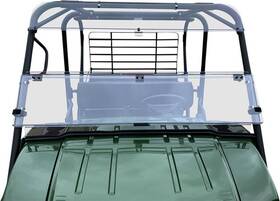 231685 Moose Racing Full Folding Utv Windshield Clear For Kawasaki Kaf620p Mule 4000 2009-2022