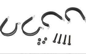 2317-0260 Moose Racing Utility Utv Windshield 2 Inch Roll Bar Mounting Hardware Kit