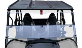 231831 Moose Racing Full Folding Utv Windshield Clear Can-am