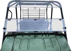 Moose Racing C2vls1su98 Mu Deluxe Full Folding Windshield For Kawasaki Mule 4000 2x4 09-23