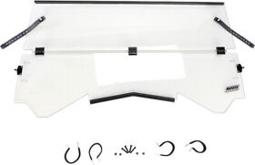 V000258-12200m Moose Racing Full Folding Windshield Deluxe Pioneer
