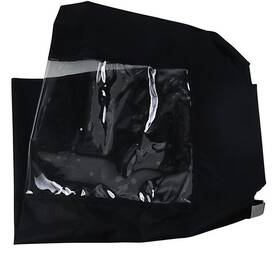 Km610rw-11 Moose Racing Rear Dust Panel For Kawasaki Mule 610