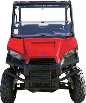 1505-m485588-utv Moose Utility Full Folding Deluxe Windshield For 2015-2020 Polaris Ranger 570 Eps Utv