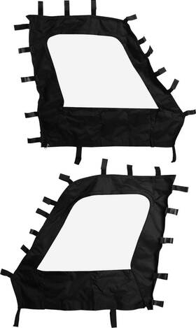 2371-m271320-utv Moose Utility Side Enclosure For 2017 Kawasaki Kaf820 Mule Pro-fx Ranch Edition Utv