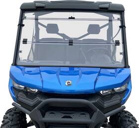 2529-m649636-utv Moose Utility Full Folding Deluxe Windshield For 2020-2022 Can-am Defender Pro Hd10 Xt