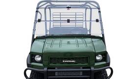 6157-m314892-utv Moose Utility Full Folding Deluxe Windshield For 2009-2022 Kawasaki Kaf620 Mule 4000 Utv