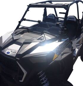 7448-m245474-utv Moose Utility Full Folding Vehicle Windshields For 2020 Polaris Rzr Xp 1000