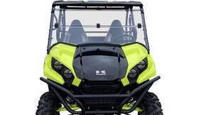 7939-m336456-utv Moose Utility Full Folding Deluxe Windshield For 2014-2021 Kawasaki Krf800 Teryx Le Utv