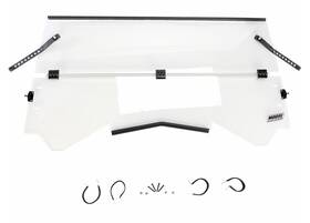 Xf-2-2317-0300 Moose Utility Offroad Lema100-0028 Full Folding Windshield