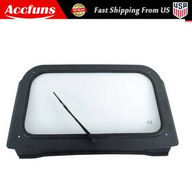 Afu26576f Munirater For Polaris Rzr 570 800 Xp 900 2008-2014 Black Full Glass Windshield With Wipers