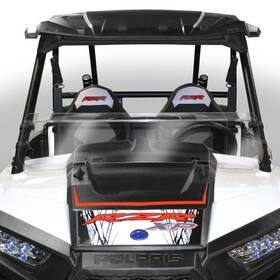 9487-n393552-utv National Cycle Utv Lexan Windshield-low For 2015-2018 Polaris Rzr Xp 1000 Eps