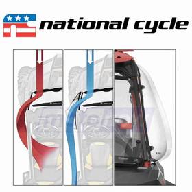 6675 National Cycle Mn/6675 Airflares For 2018 Polaris Rzr Xp 1000 Eps Trails And Rock Pa