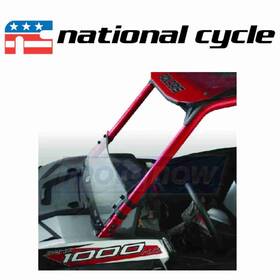 66yh National Cycle Mn/66yh Low 3d Windshield For 2017 Polaris Rzr Xp 4 1000 Eps High Pu