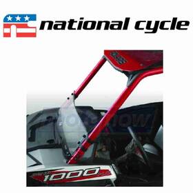 7rwy National Cycle Mn/7rwy Low 3d Windshield For 2017 Polaris Rzr Xp 1000 Eps Gold Matte Dx