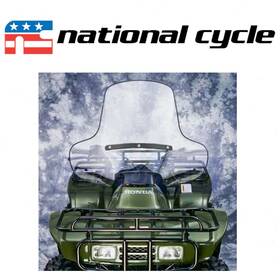 400l National Cycle Mn/cxr5 Lexan Atv Windshield For 2002 Polaris Xplorer - Zn