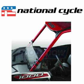 Vs4a National Cycle Mn/vs4a Low 3d Windshield For 2015-2017 Polaris Rzr Xp 1000 Eps - Pn