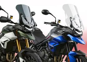 N20610 National Cycle Vstream Tall Windscreen Light Tint Tri
