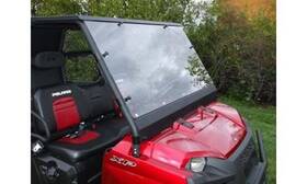 10279 Ncg Windshield Quick-connect Front Full Style Lexan Clear 0.188 Inch Thick Polaris Kit