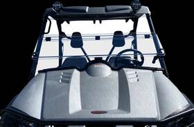 14eteroh8o Open Trail Gen 2 Folding Windshield Windscreen Polaris Ranger Crew 500 4x4 11