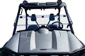 9399-o375376-utv Open Trail Folding Windshield For 2008-2009 Yamaha Yxr700f Rhino 700 Fi Special