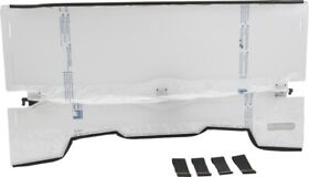 West120-0008 Open Trail Folding Windshield Clear #west120-0008 Fits Honda Pioneer 700