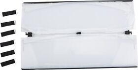 West120-0005 Open Trail Folding Windshield #west120-0005 Can-am Defender