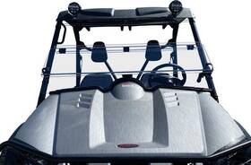 V000242-12200t Open Trail Gen 2 Folding Windshield Clear #v000242-12200t Fits Yamaha