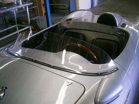 Smc.550.502.00 Other Porsche Full Plexi Windshield Conversion Kit For 550 Spyder - 356a 55-57 Smc