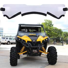 Md-b2730oo0031p-2f Oumurs For 2013-2018 Can Am Maverick Max 1000r 4x4 Xrs Turbo Half Windshield Windscreen