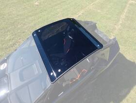 Pacific Eagle Powersports Pep-cfmz10-rof-tnt Cf Moto Zforce Z10 Dark Tinted 1/4 Inch Polycarbonate Roof With Built-in Visors