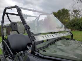 Pep-honp50-sm2 Pacific Eagle Powersports Honda Pioneer 500 / 520 Scratch Resistant Windshield With Quick Straps And Vents