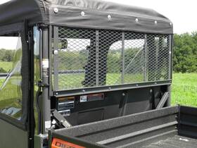 Pep-kub850-lbk-clr Pacific Eagle Powersports Kubota Rtv Xg850 1/4 Inch Lexan Back Window With Loop Clamps