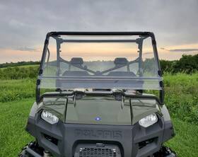 Pep-polf57-sm2-clr Pacific Eagle Powersports Polaris Ranger/crew Full Size 570 Mr10 Lexan Windshield With Quick Straps And Vents Pep-polf57-sm2-clr Pacific Eagle Powersports Polaris Ranger/crew Full Size 570 Mr10 Lexan Windshield With Quick Straps And Vents