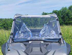 Pep-rzrprr-sm1 Pacific Eagle Powersports Rzr Pro R 2/r 4 Scratch Resistant Windshield With Quick Clamps And Vents 2022