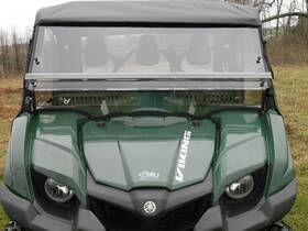 Pep-yamvik-sb2 Pacific Eagle Powersports Yanmar Bull 2pc Lexan Windshield With Quick Install Straps And Dual Vents