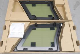 Polaris 2889819 Rear Side Panels Glass For Xpedition Sxs Set Of 2