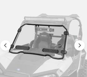 Ws-p-rzr1k-v-001-70 Polaris Original Oe Ws-p-rzr1k-v-001-70#tx Superatv Scratch Resistant Vented Front Windshield For Rzr Xp Turbo
