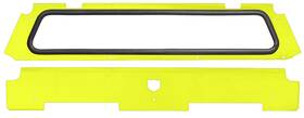 P141w461lsq-630 Pro Armor Rear Glass Windshield Lime Squeeze Polaris Rzr Xp 1000 / Turbo S