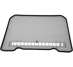 50-50237t Quad Boss Full Vented Windshield 13-2021 Polaris Ranger Models Clr