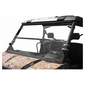 6281-q459140-utv Quadboss Folding Windshield For 2016-2019 Can-am Defender Hd10 Xt Utv