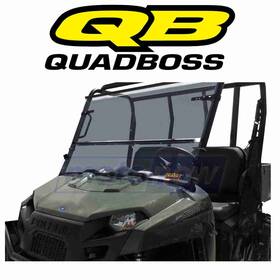 8ty2 Quadboss Mn/8ty2 Folding Windshield For 2008-2009 Yamaha Yxr700f Rhino 700 Fi Ducks Qz