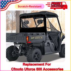 75382918 Qymoto Cfmoto Uforce 600 Rear Windshield Window Compatible With