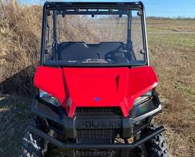 7646797 Rad Accessories Polaris Ranger Midsize Pro-fit Full Windshield