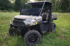 7643800lt Rad Accessories Ranger 900 And 1000 Fold Down Windshield - Light Tint 7643800lt Rad Accessories Ranger 900 And 1000 Fold Down Windshield - Light Tint