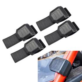 Raimukurijinusa 550746946303 4 Windshield Window Mounting Clamp Straps Fit Can Am Maverick X3 Polaris Rzr