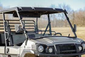 98115150 Rough Country Kawasaki Mule Pro Scratch Resistant Full Windshield By -