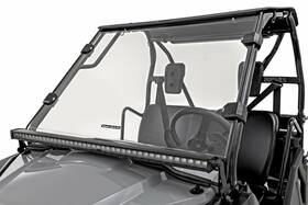 98122220 Rough Country Full Windshield Scratch Resistant For Honda Pioneer 520 98122220 Rough Country Full Windshield Scratch Resistant For Honda Pioneer 520