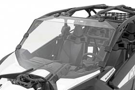 98172030 Rough Country Scratch Resistant Full Windshield For Can-am Maverick X3 98172030 Rough Country Scratch Resistant Full Windshield For Can-am Maverick X3