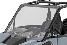 98202310 Rough Country Vented Full Windshield Scratch Resistant Polaris Rzr Xp4 1000